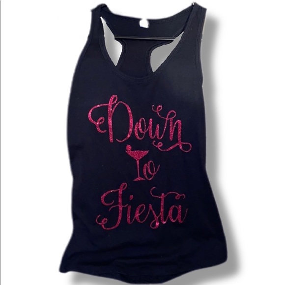 Next Level Apparel Tops - “Down To Fiesta” Special Occasion Tank